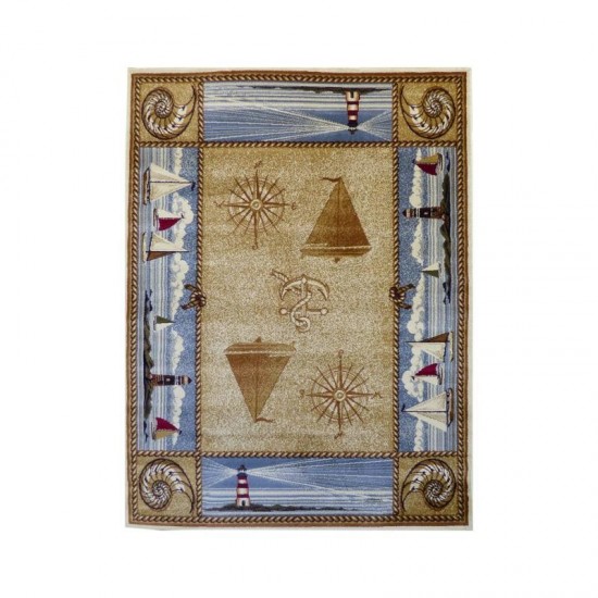 Flash Furniture Beige Rug ACD-RGZ876343-35-BG-GG