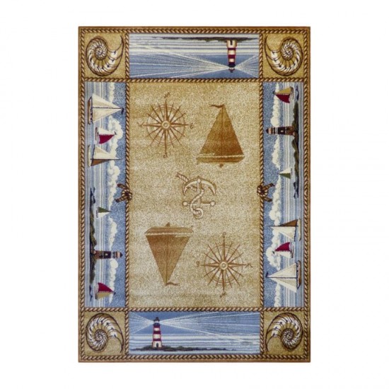 Flash Furniture Beige Rug ACD-RGZ876345-57-BG-GG