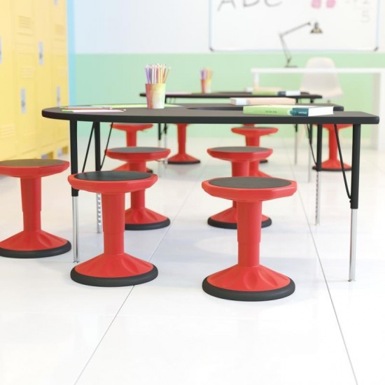 Flash Furniture Carter Red Kids Active Flex Stool AY-9001S-RD-GG