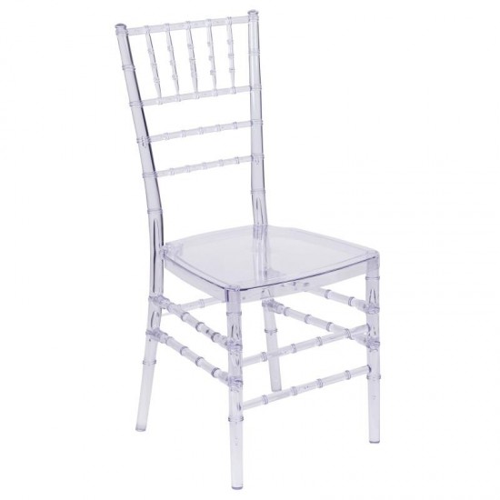 Flash Furniture Ice Blue Chiavari Stack Chair BH-ICE-CRYSTAL-BL-GG