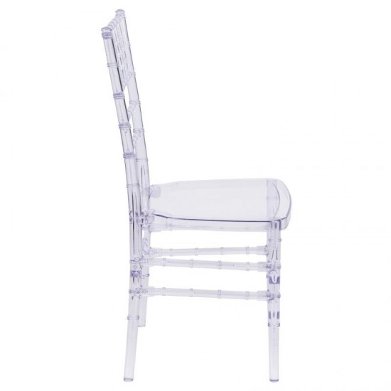 Flash Furniture Ice Blue Chiavari Stack Chair BH-ICE-CRYSTAL-BL-GG