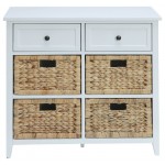 ACME Flavius Console Table, White