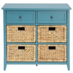 ACME Flavius Console Table, Teal