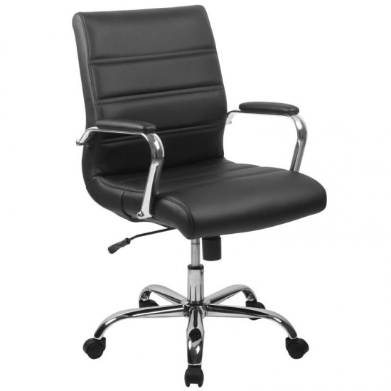 Flash Furniture Lake Cherry Oval Conference Set BLN-6GCCHR2286-BK-GG