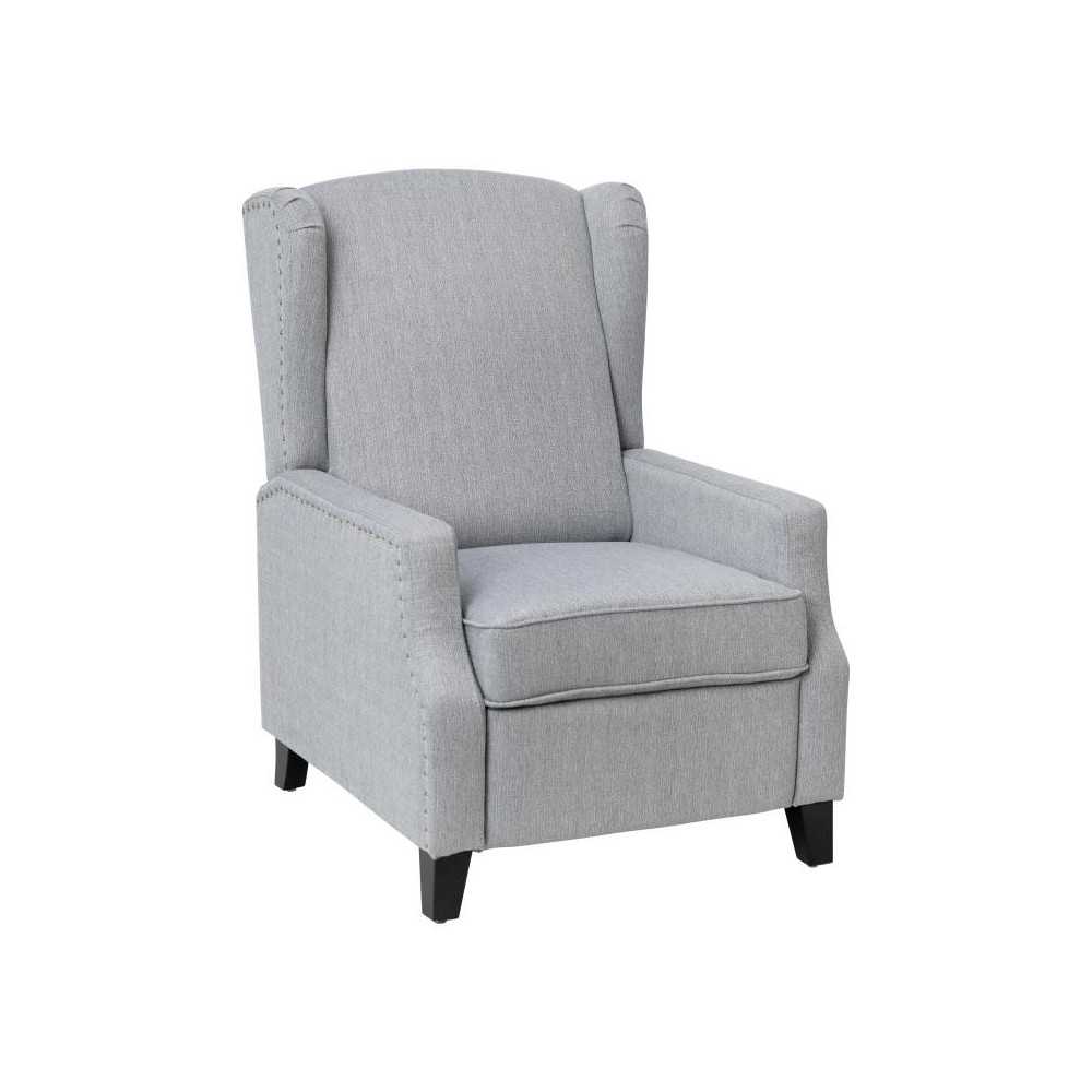 Flash Furniture Prescott Gray Push Back Recliner Chair BO-BS7002-1-GY-GG