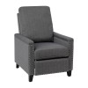 Flash Furniture Carson Gray Push Back Recliner BO-BS7003-GY-GG