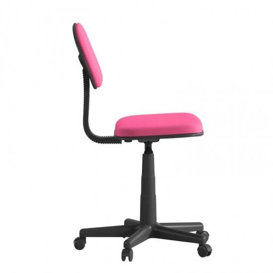 Flash Furniture Harry Dark Pink Low Back Task Chair BT-698-DKPINK-GG