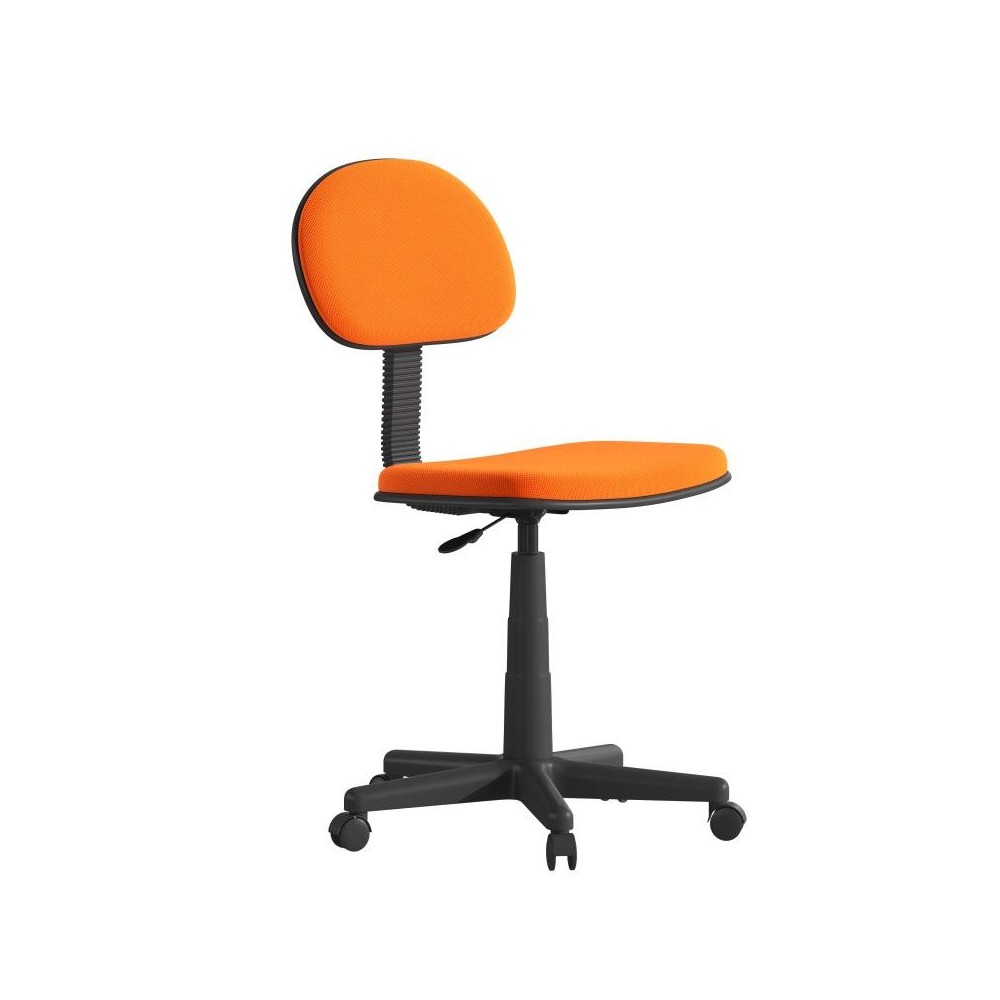 Flash Furniture Harry LT Orange Low Back Task Chair BT-698-LTORNG-GG