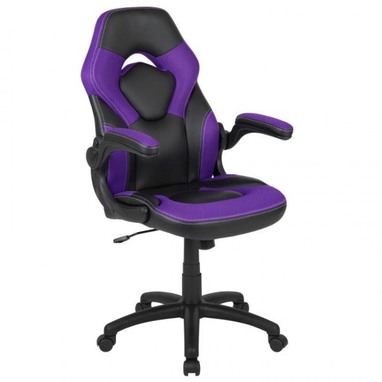 Flash Furniture X10 Purple Racing Gaming Chair CH-00095-PR-GG