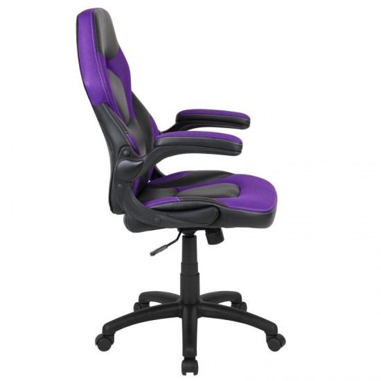 Flash Furniture X10 Purple Racing Gaming Chair CH-00095-PR-GG