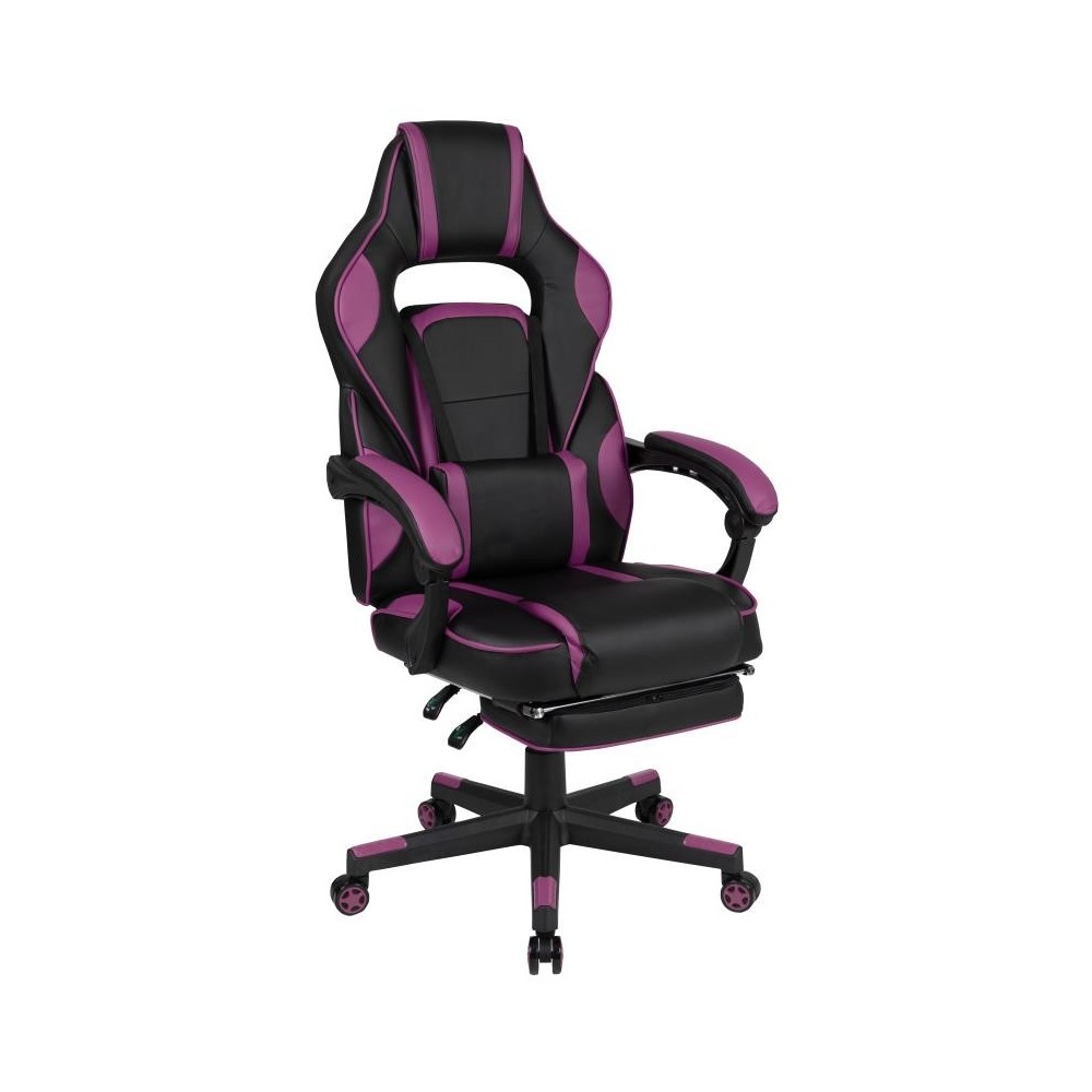 Flash Furniture X40 Purple Reclining Gaming Chair CH-00288-PR-GG Flash Furniture X40 Purple Reclining Gaming Chair CH-00288-PR-GG
