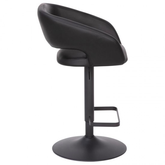 Flash Furniture Erik Black Vinyl Barstool CH-122070-BKBK-GG