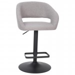 Flash Furniture Erik Gray Fabric Barstool CH-122070-GYFABBK-GG