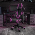 Flash Furniture X20 Purple Reclining Gaming Chair CH-187230-1-PR-GG