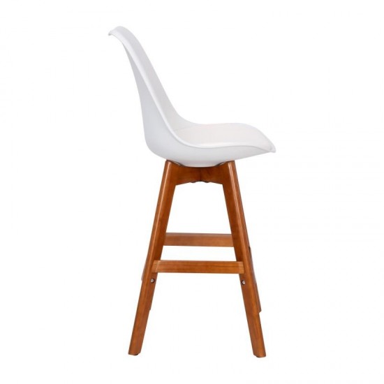 Flash Furniture Dana 2PK 27" White Leather Stools CH-210925-7-WH-GG