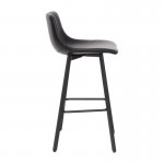 Flash Furniture Caleb 2PK 30" Black Leather Stools CH-212069-30-BK-GG