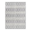 Flash Furniture Deanna Gray/Ivory 8x10 Boho Area Rug CI-21-231-810-GY-GG