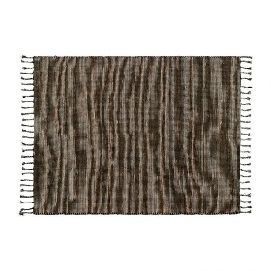 Flash Furniture Doris 5'x7' Black & Jute Area Rug CI-CTR-2370-57-BK-JU-GG