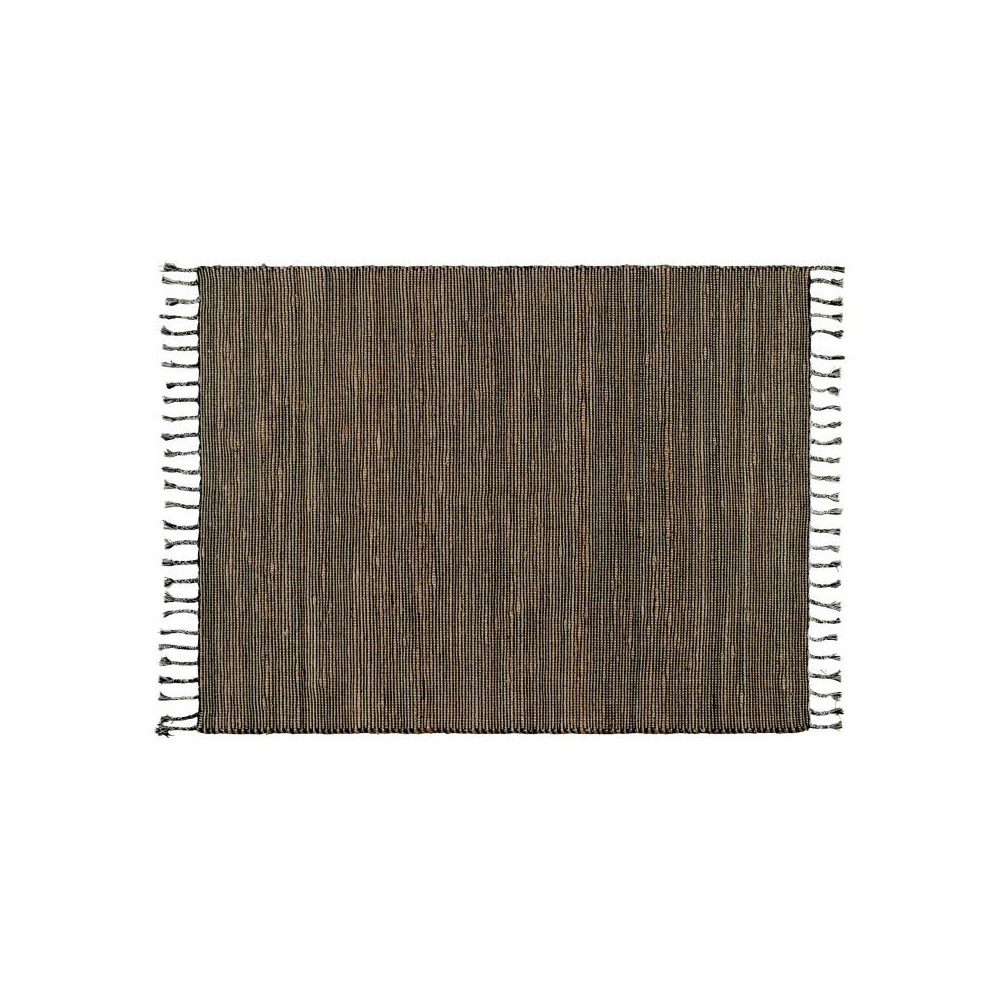 Flash Furniture Doris 5'x7' Black & Jute Area Rug CI-CTR-2370-57-BK-JU-GG