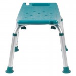 Flash Furniture HERCULES Teal Bath & Shower Chair DC-HY3410L-TL-GG