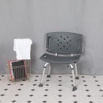 Flash Furniture HERCULES Gray Bath & Shower Chair DC-HY3501L-GRY-GG