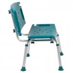 Flash Furniture HERCULES Teal Bath & Shower Chair DC-HY3501L-TL-GG