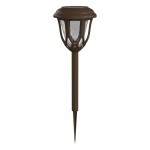 Flash Furniture Hess 8 Pack Brown LED Solar Lights DN-SL114-8-BR-GG