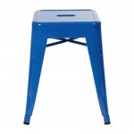 Flash Furniture Kai 4 Pack Royal Blue Metal Stool ET-BT3503-18-BL-GG