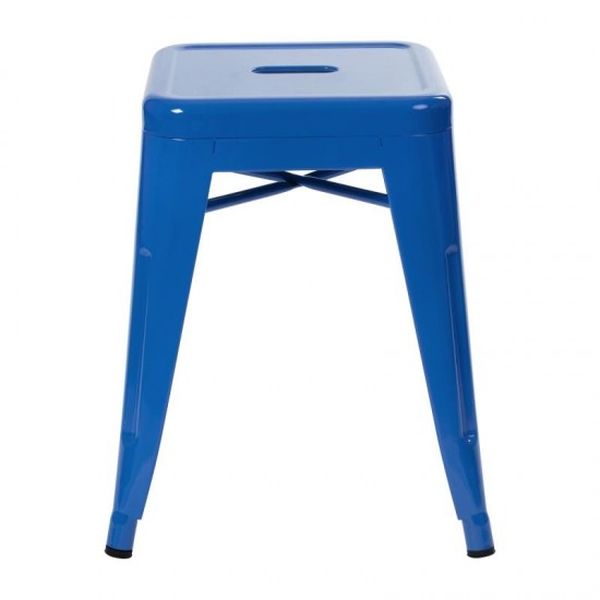 Flash Furniture Kai 4 Pack Royal Blue Metal Stool ET-BT3503-18-BL-GG