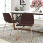 Flash Furniture Butler 2Pk 18" Dk Brown Dining Chair ET-ER18345-18-DB-GG