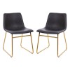 Flash Furniture Butler 2Pk 18" Dk Gray Dining Chair ET-ER18345-18-GY-GG