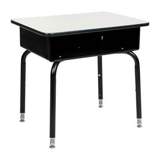 Flash Furniture Billie Gray Open Front Desk FD-DESK-GY-GG