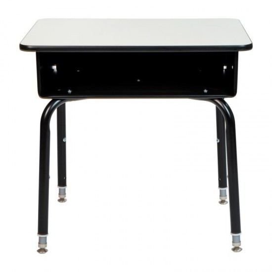 Flash Furniture Billie Gray Open Front Desk FD-DESK-GY-GG