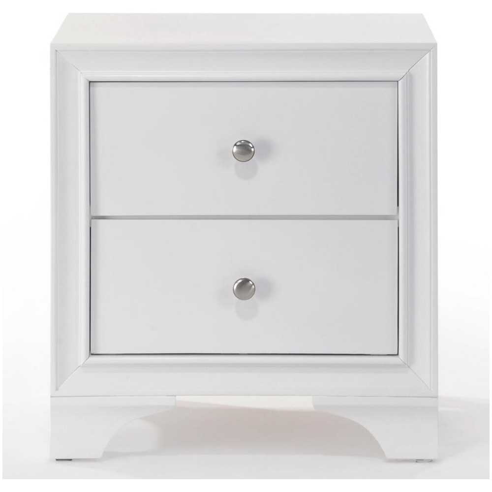 ACME Blaise Night Table, White ACME Blaise Night Table, White