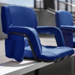 Flash Furniture Malta Blue Reclining Stadium Chair FV-FA090-BL-GG