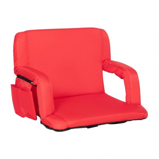 Flash Furniture Malta Red Reclining Stadium Chair FV-FA090L-RD-GG