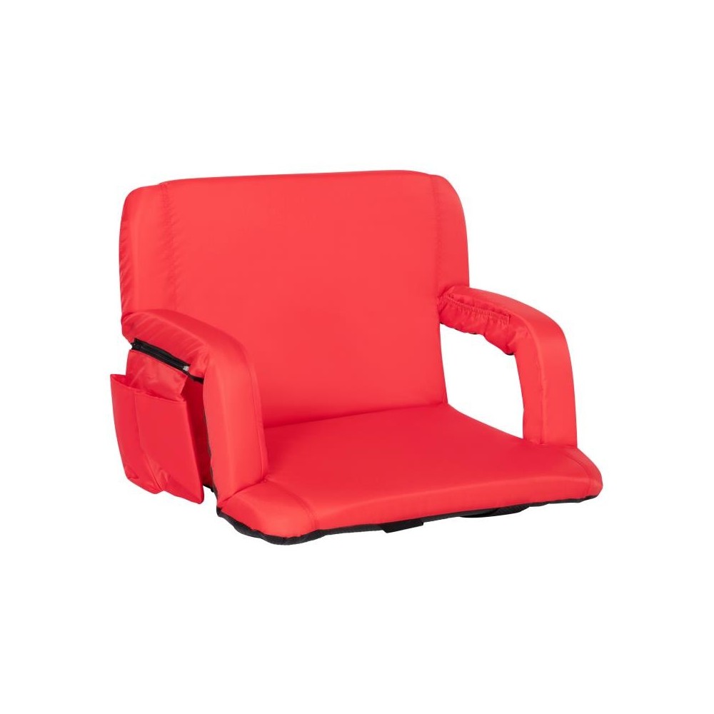 Flash Furniture Malta Red Reclining Stadium Chair FV-FA090L-RD-GG