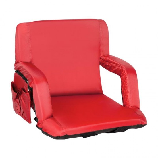 Flash Furniture Malta Red Reclining Stadium Chair FV-FA090-RD-GG