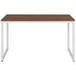 Flash Furniture Tiverton Collection Walnut Commercial Desk GC-GF156-12-WAL-WH-GG