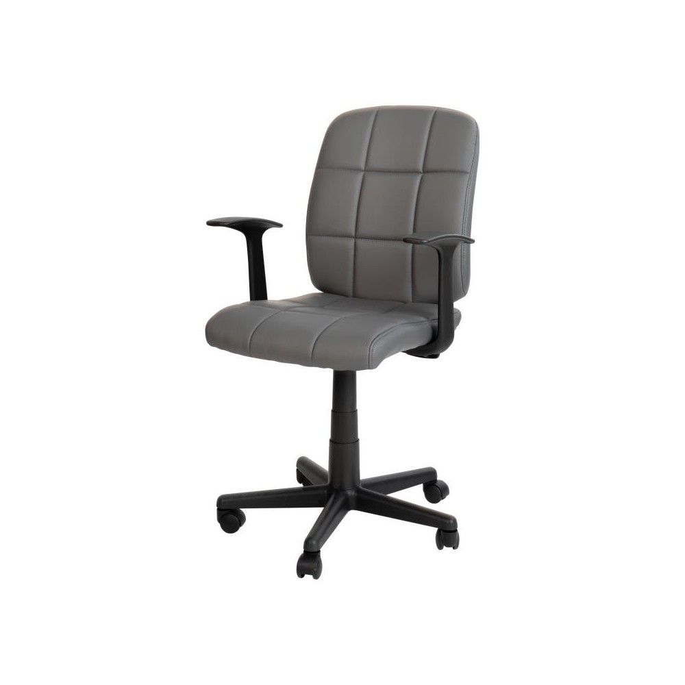 Flash Furniture Clayton Gray Mid-Back Task Chair GO-1691-1-GY-A-GG