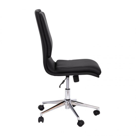 Flash Furniture Madigan Black LeatherSoft Office Chair GO-21111-BK-GG