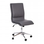 Flash Furniture Madigan Gray LeatherSoft Office Chair GO-21111-GY-GG