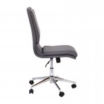 Flash Furniture Madigan Gray LeatherSoft Office Chair GO-21111-GY-GG