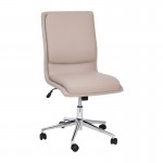 Flash Furniture Madigan Taupe LeatherSoft Office Chair GO-21111-TAUPE-GG