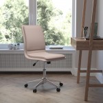 Flash Furniture Madigan Taupe LeatherSoft Office Chair GO-21111-TAUPE-GG