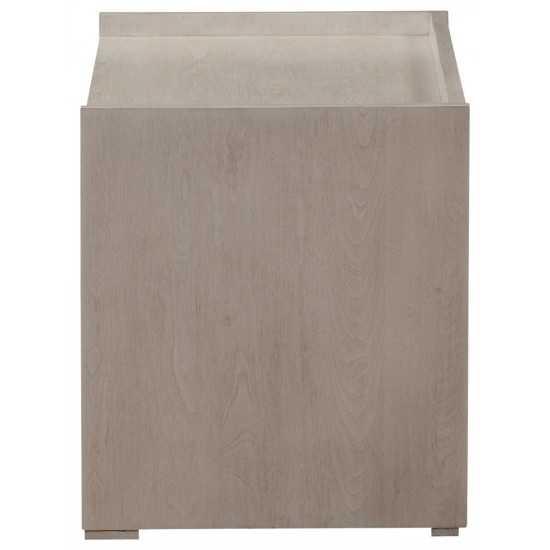 ACME Yaxley Night Table, White Washed