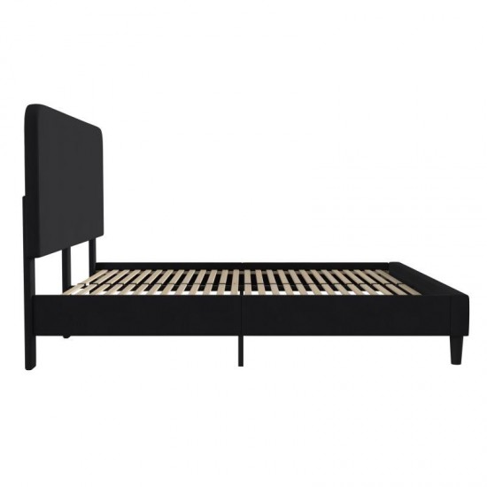 Flash Furniture Addison Black King Size Platform Bed HG-3WPB21-K04-K-BK-GG