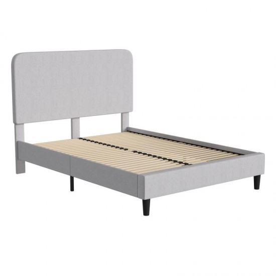 Flash Furniture Addison Grey Queen Size Platform Bed HG-3WPB21-Q03-Q-GY-GG