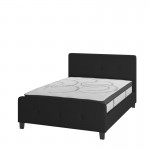 Flash Furniture Tribeca Full Platform Bed Set-Black HG-BM10-22-GG