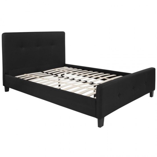 Flash Furniture Tribeca Full Platform Bed Set-Black HG-BM10-22-GG